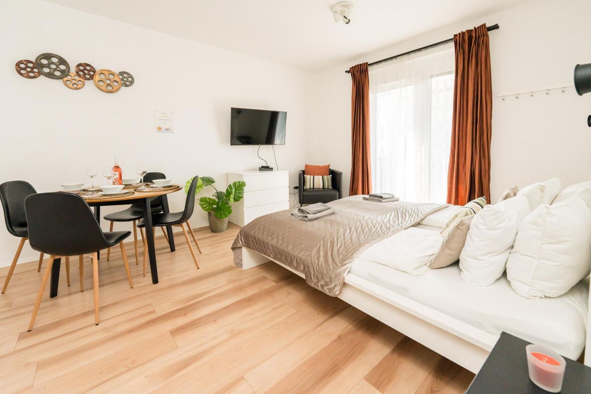 Brand New Modern Apartment-2 Rooms-Balcony-Garage Budapest Kültér fotó