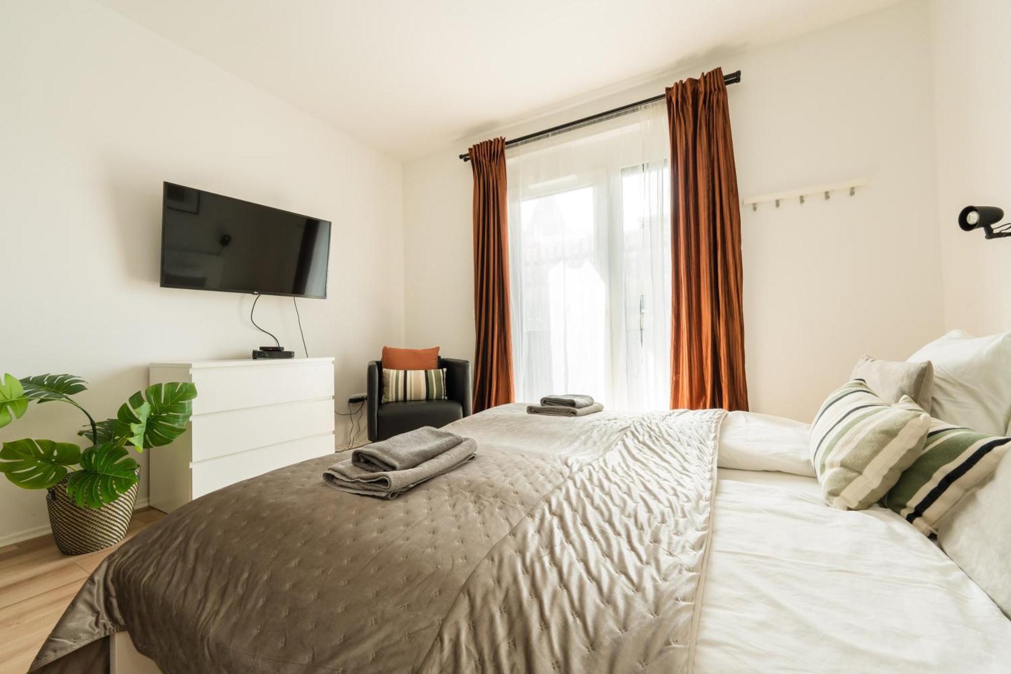 Brand New Modern Apartment-2 Rooms-Balcony-Garage Budapest Kültér fotó