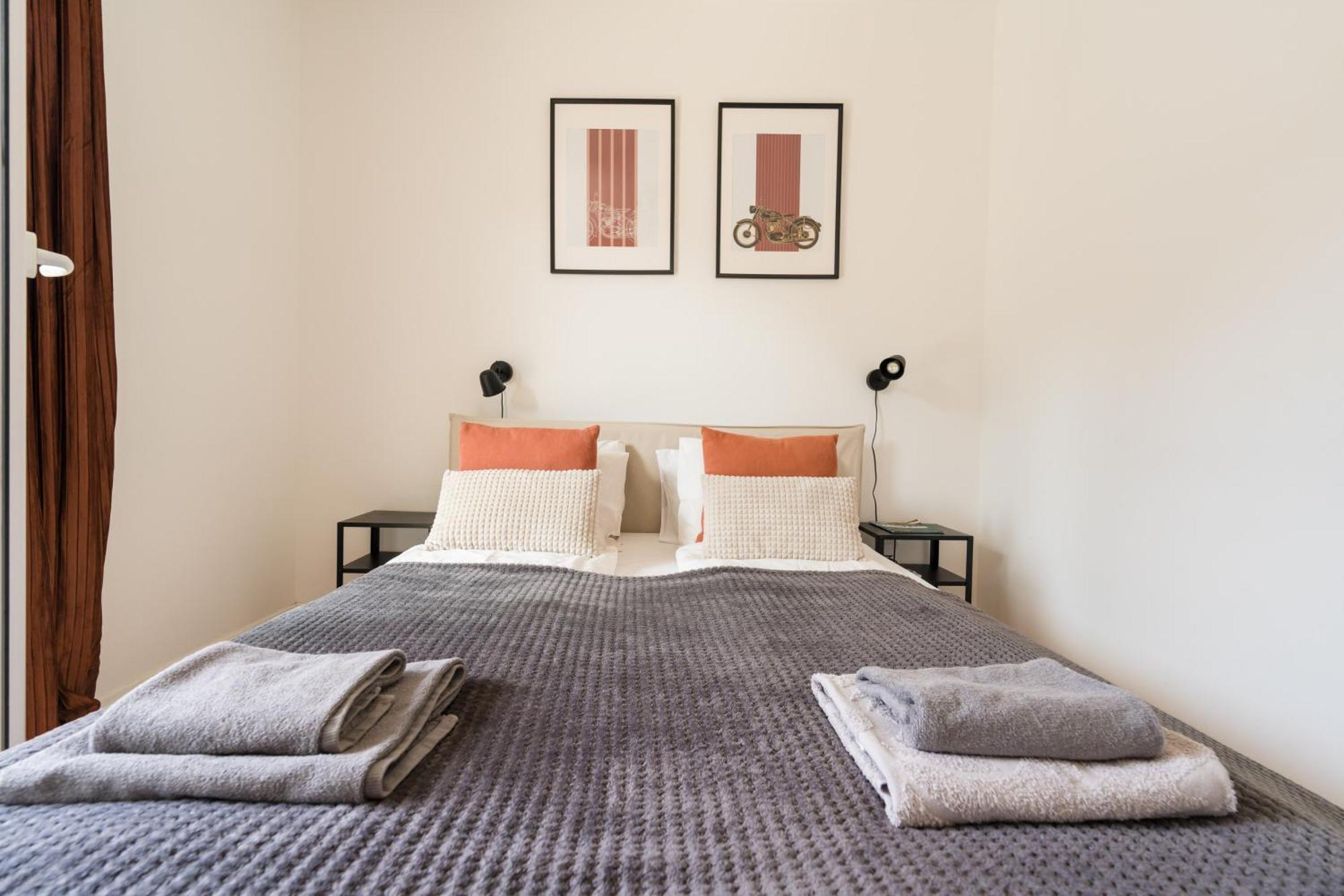 Brand New Modern Apartment-2 Rooms-Balcony-Garage Budapest Kültér fotó